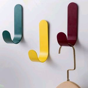 Self Adhesive Wall Hooks Waterproof ( pack of 6 )