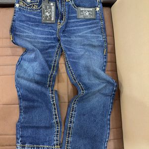 True Religion Straight Fit Denim Jeans