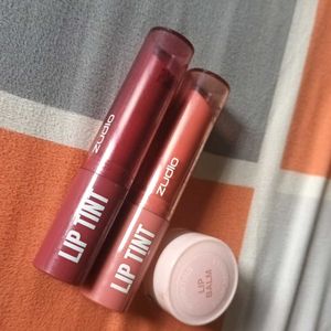 Zudio Lip Tint And Balm Combo