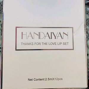 Handaiyan Lipstick Sets Of 12 Nude Shade