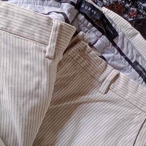 GUESS original Pinstripe Chinos