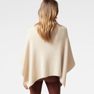 Forever New Jade Button Collar Poncho