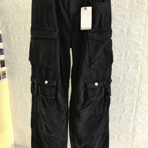 Bershka MultiPocket Cargo Pant