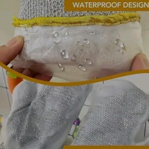 Wired Dishwashing Hand Gloves For Winters