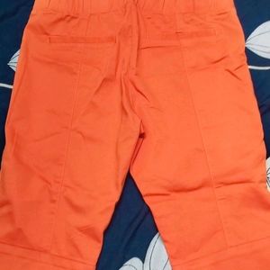 Stretchable Orange Slim Fit Jeans 🧡