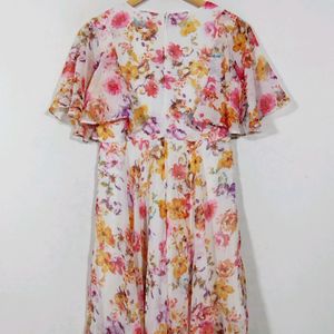 Rio Multicolor Floral Printed Dress (Women)