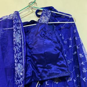 Navy Blue Lehenga