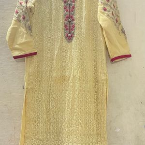 Cotton Linen Salwar Suit