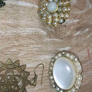 Combo Of Earrings And Ring