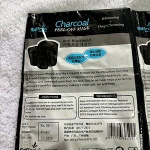 Charcoal Peel Off Mask (2 Pack)