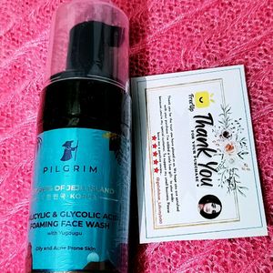 Pilgrim Salicylic/Glycolic Acid Forming Facewash