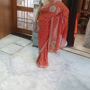 Beautiful Saree With Blouse