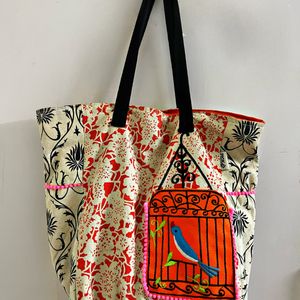 Combo Offer Shopping Embroidered Bags