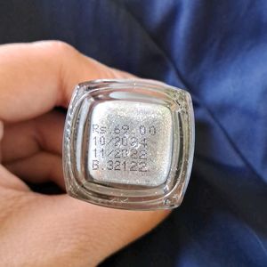 Zudio Silver Colour Nail Paint