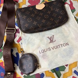 Louis Vuitton Sling Bag + Pouch