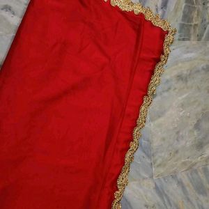 Red Saree