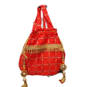 Red Potli Bag