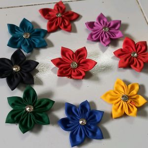 Hand Made Fabric Flowers