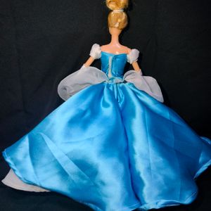 Cindrella Gown For Barbie Doll