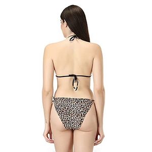 Tiger Print Bikni Set Free Size