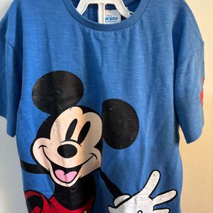 Disney Mickey Print T-Shirt