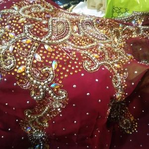 Readymade Diamond Heavy Saree