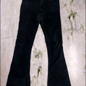 Black Bootcut Jeans