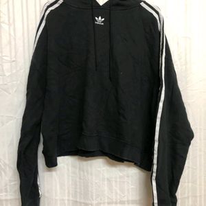 Adidas Original Cropped Hoodie Sweatshirt