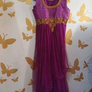 Purple Ethnic Gown