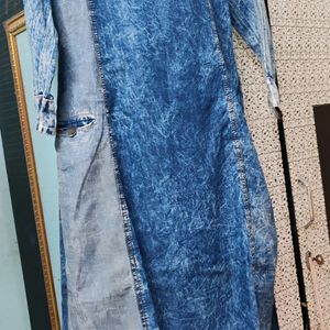 Awesome Denim Kurti With Unique Patterns