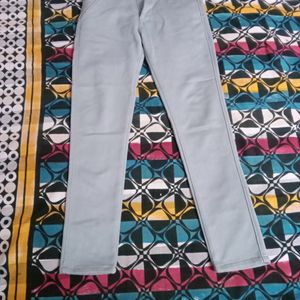 Grey Chinos Pants Men