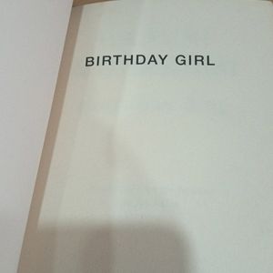 Murakami Birthday Girl Book