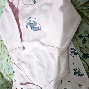 baby girl top and pajama set