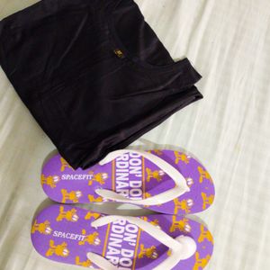 New Kurti+Free Hawai Flipflops Slippers