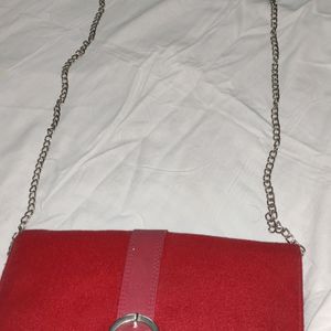 Beautiful Red Sling Bag