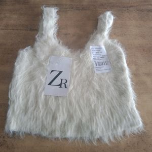 Korean Furr Crop Top