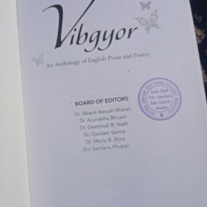 Vibgyor English Prose Nd Poetry