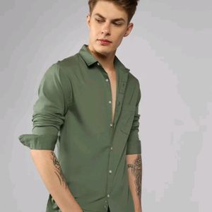 Dennis Lingo Green Shirt S size