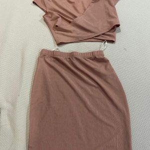 Nude Co-Ord  Set