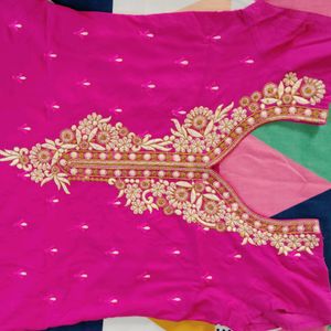 Pretty Pink Kurta For Festivals