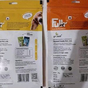 Fullr Skin and Coat Cold Pressed Dog TreatsFullr D