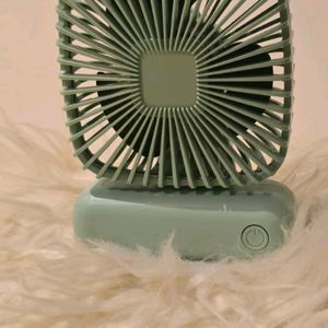 Rechargeable Mini Usb Desk Fan Portable Small Quie