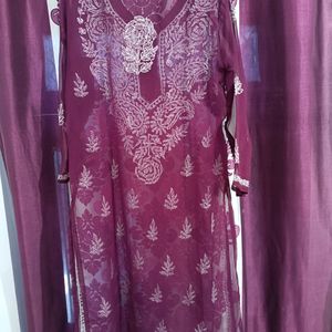 Lucknowi Pure Chikankari Kurta