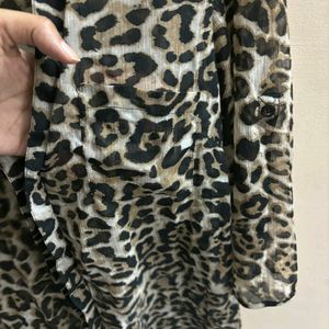 LEOPARD PRINT SHIRT