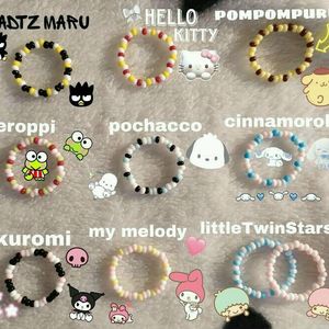 Beaded Sanrio Rings💌