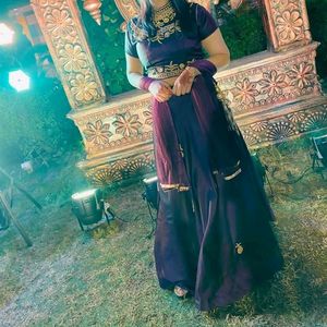 Purple Lehnga