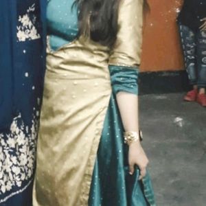 Lahnga With Long Kurti