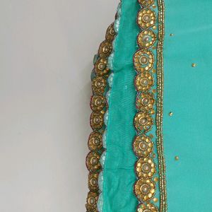 Light Green Colour Saree