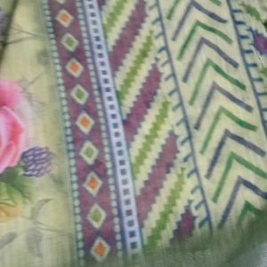 PURE LINEN COTTON  Saree 1