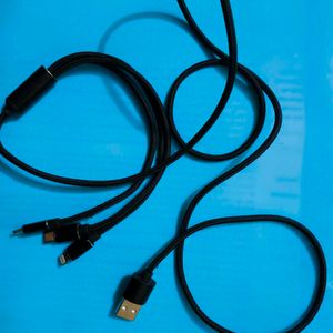 Portronics 3 in 1 Cable